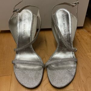 Stuart Weitzman Glitter High Heels